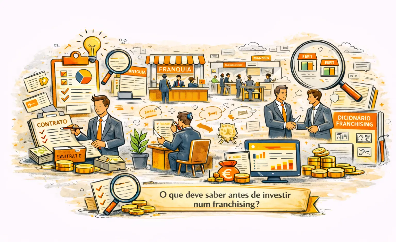 Informação para franchisados